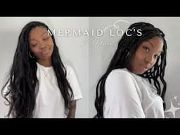 Achieve Mermaid Vibes with Faux Mermaid LOCs: Inspired by Caryn Prince ft. Unice