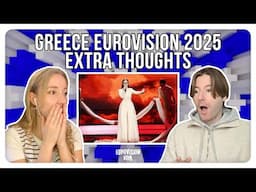 Greece | Eurovision 2025 Extra Thoughts | Klavdia - Asteromáta | Eurovision Hub