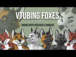 Vtubing Foxes by LatinVixen