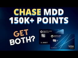 Get BOTH Chase Sapphire Cards - 150K+ Points - Advanced Credit Card Strategy - Modified Double Dip