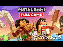 Minecraft x Moana 2 DLC - Full Game Walkthrough