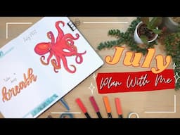 Plan With Me | July 2022 Bullet Journal Set Up