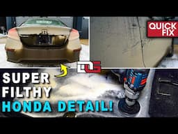 Deep Cleaning a FILTHY Honda Civic!