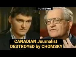 In 2002 he PREDICTED it ALL | Chomsky destroys Canadian Journo!