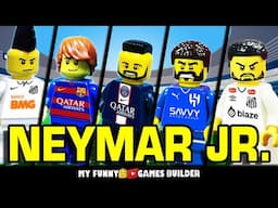 NEYMAR JR. (2009-2025) Life of Neymar story in lego