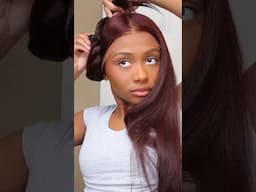 Simple to Restyle💕 | Mahogany Brown Glueless Lace Closure Wig | High Quality | RPGSHOW