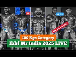 IBBF MR INDIA 2025 LIVE | 100kgs Prejudging | Belgavi