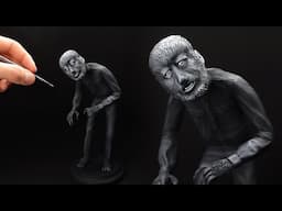 How to Sculpt THE WOLFMAN - Lon Chaney Original Version | Polymer Clay Timelapse Tutorial