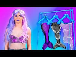 😱 SWITCHED AT BIRTH?! Wednesday vs Mermaid – WHO'S THE REAL ONE? @wooshoriginal