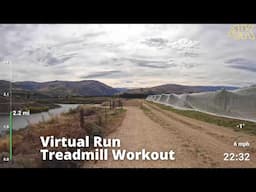 Bannockburn Vineyard Virtual Run | Virtual Running Videos Treadmill Workout Scenery