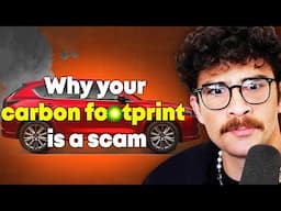 Why your 'Carbon Footprint' Is A Lie | HasanAbi Reacts to Climate Town