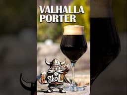 Homebrew Valhalla Porter Using Viking Malts | Brew Day #homebrew #beer #shorts