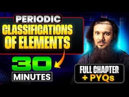 Periodic Classification of Elements in 30 Minutes ✅|| Fast Revision || SSC Class 10th