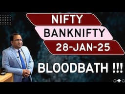 Nifty Prediction and Bank Nifty Analysis for Tuesday | 28 January 25 | Bank Nifty Tomorrow