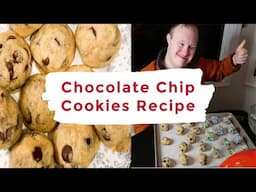 Baking Chocolate Chip Cookies with Mason