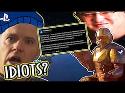 PS5 Fanboys FURIOUS At PlayStation & PC Gamers Over Helldivers 2 PSN Link Reversal!!