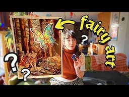 I bought an estate sale fantasy art portfolio... let's look through it 👀‍💫