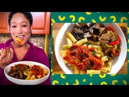 How to make AMAZING Mushroom-Steak Rigatoni!