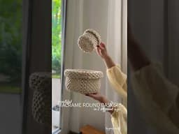 Explore a variety of beautiful macrame tutorials on my channel @greysmade #macramebasket #macramebag