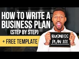 How to Write a Business Plan | Step-by Step | For Beginners in 2025