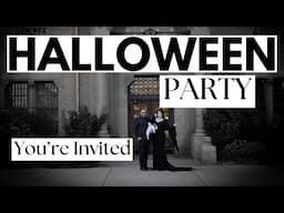 HALLOWEEN PARTY! Decorate With Me *Party Prep* Planning Decor Food GAMES SPOOKY FUN // Party Ideas!