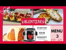 VALENTINES MEAL **MENU 3** | NINJA FOODI Recipes for your loved one this Valentine's Day