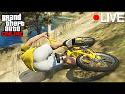 HARDCORE SKILL RACES That Make You RAGE! (GTA 5 Stunt Parkours LIVE)