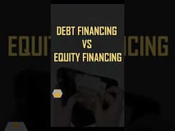 Debt Vs. Equity Financing #shorts