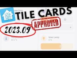 top 3 (Home Assistant 2023.09) | Tile Cards | Groups | Templating