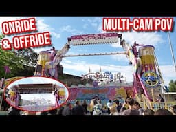 Top Spin Fresh (Decker-Schaak) - Onride & Offride [Multi-Cam POV] - Fronleichnamskirmes Oberhausen