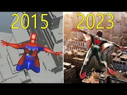 Evolution of Marvel's Spider-Man 2015-2023