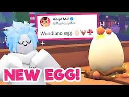 NEW WOODLAND EGG coming to Adopt Me! 🥚🦌🍄 Release dates and Pets (Roblox)