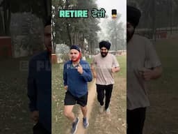 RETIRED foujii 🤣😂 #comedy #panjabicomedy #youtubeshorts #funny #comedy #todayviralvideo