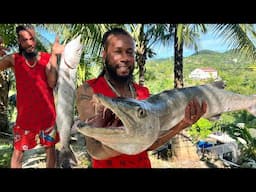 BIGGEST BARRACUDA FISH CATCH OF THE YEAR😱 must watch..  #trending #youtube