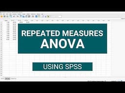 Repeated Measures ANOVA in SPSS