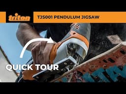 A quick tour of the versatile Triton TJS001 Pendulum Jigsaw with Brother’s Make!