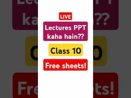 Class 10🔥Free sheets to score 500/500💀 #cbse #class10 #study #exam #motivation #padhle #pw