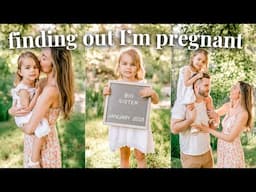 Finding Out I’m PREGNANT!! + telling my husband! Baby #2