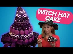 Candy Filled Halloween Witch Hat CAKE! | How to Cake It With Yolanda Gampp