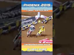 Eli Tomac vs Ken Roczen - Glendale Supercross 2015 #supercross #elitomac #supermotocross