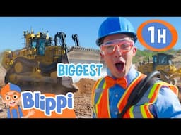 Blippi’s Construction Fun! 🚜 Building Playgrounds with Dozers! | Blippi | Kids TV Shows