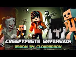 Minecraft PE Scary Mod - Creepypasta Expansion Addon | More Scary Creatures