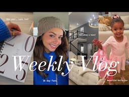 WEEKLY VLOG| I Fasted For 30 days + Home Building Updates + Genna Starts Ballet +Let’s Catch Up Sis!