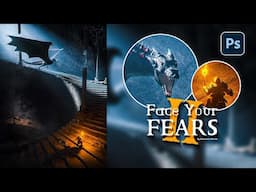 Epic Photo Manipulation - Face Your Fears 2 | Photoshop tutorial