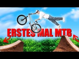 ERSTES MAL MTB FAHREN 😳 (Mountainbike)