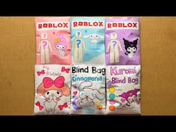 Sanrio Blind Bags Compilation 💖 Kuromi | Cinnamoroll | My Melody 💖 ASMR 💖