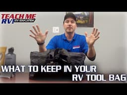 What To Keep In Your RV Tool Bag | Teach Me RV!