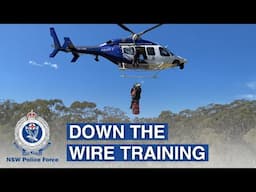 PolAir Down The Wire Training - NSW Police Force