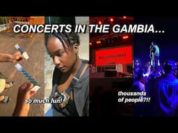 GAMBIA VLOG: MY EXPERIENCE AT THE PA SALIEU CONCERT!! 🔥🇬🇲 THOUSANDS OF PEOPLE! 😱