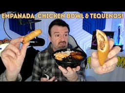 DSP Tries It Ep. 198 - Venezuelan Food! Empanada, Chicken Bowl & Tequenos!